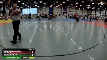 115 lbs Rd# 6- 9:00am Saturday Final Pool - Sebastian Cisneros, Cali Red vs Maddox Fields, Untouchables