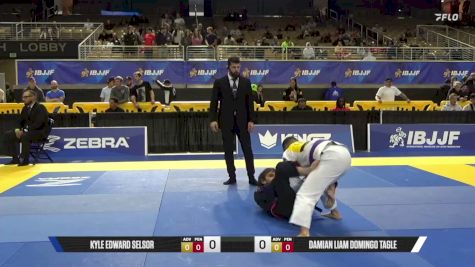 Damian Liam Domingo Tagle vs Kyle Edward Selsor 2026 Pan Jiu Jitsu IBJJF Championship