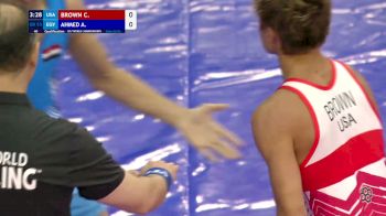 55 kg Qualif. - Corey Brown, United States vs Abdullah Ahmed, Egypt