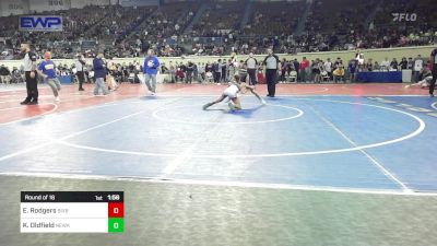 84 lbs Round Of 16 - Easton Rodgers, Bixby vs Kase Oldfield, Newkirk