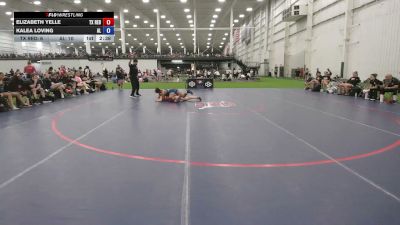 155 lbs Elizabeth Yelle, Texas Red vs Kalea Loving, Alabama