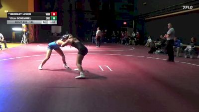130 lbs Round 3 - Isla Schemmel, Crestwood vs Berkley Lynch, West Delaware