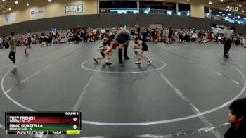 52 lbs Round 3 - Trey French, Triangle WA vs Isaac Guastella, Brawler Elite