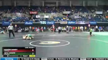 Cons. Round 1 - Seth Choate, Acadiana vs Hunter Dawdy, Sulphur