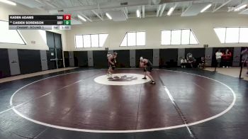 165 lbs Champ. Round 1 - Kaden Adams, Torrington vs Caiden Sorenson, Greybull/Riverside