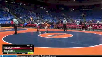 235 lbs Quarterfinal - Shelby Hailey, Normal (Community) vs Aaliyah GrandBerry, Chicago (Curie)