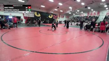 125 lbs Champ. Round 1 - Emily Perez, Imperial vs Valentina Castillo, St. Francis