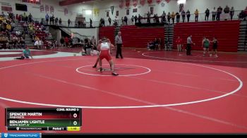 152 lbs Cons. Round 3 - Spencer Martin, Maquoketa vs Benjamin Lightle, North Scott JV