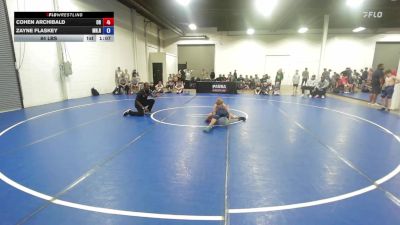 84 lbs Cohen Archibald, Oregon vs Zayne Flaskey, Minnesota Red