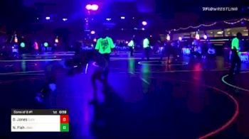 109 lbs Consi Of 8 #1 - Dylan Jones, Cloverdale vs Nathan Fish, Lusk Rawhide Wrestling