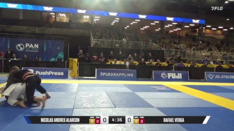 Rafael Verga vs Nicolas Andres Alarcon 2025 Pan Jiu Jitsu IBJJF Championship