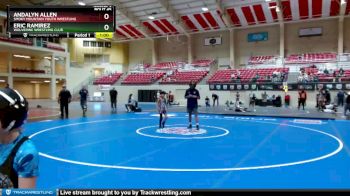 67-71 lbs Round 4 - Andalyn Allen, Smoky Mountain Youth Wrestling vs Eric Ramirez, Wolverine Wrestling Club