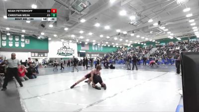 144 lbs Cons. Round 2 - Christian Mejia, Ayala vs Noah Fetterhoff, Big Bear