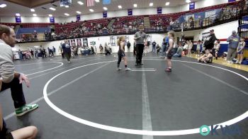 100 lbs Rr Rnd 1 - Kelsie Rains, Tecumseh Youth Wrestling vs Jayci Thompson, Little Axe Takedown Club