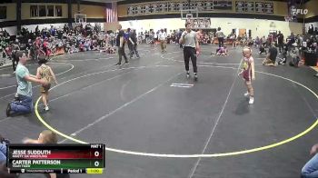 44 lbs Semifinal - Carter Patterson, Team Tiger vs Jesse Sudduth, Ninety Six Wrestling