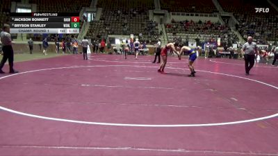 1A-4A 190 Champ. Round 1 - Jackson Bonnett, Oak Grove vs Bryson Stanley, W. S. Neal