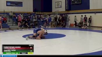 133 lbs Cons. Semi - Dawsen Yates, Alfred State vs Christopher Gomez, Johnson & Wales (RI)