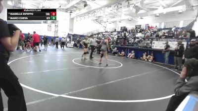 130 lbs Cons. Semi - Isabelle Dipippo, Trabuco Hills vs Marci Cueva, Northview