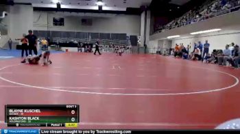 130 lbs Quarterfinals (8 Team) - Blayne Kuschel, Becker vs Kashton Black, Holdingford