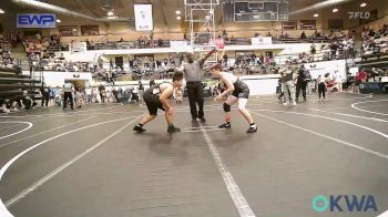 Consolation - Sutton Zielny, Shelton Wrestling Academy vs Aaron Braddick, Midwest City Bombers Youth Wrestling Club