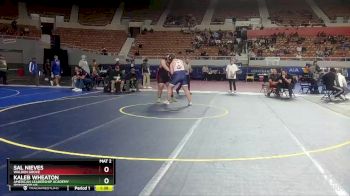D3-285 lbs Champ. Round 1 - Sal Nieves, Walden Grove vs Kaleb Wheaton, American Leadership Academy Ironwood HS