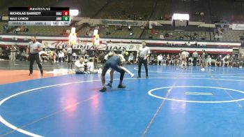 138 lbs Champ Round 1 (16 Team) - Nicholas Barrett, Grassfield vs Max Lynch, Jamestown