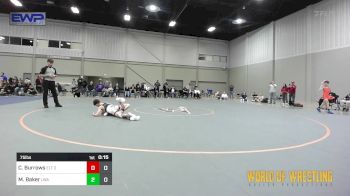 75 lbs Rr Rnd 2 - Chase Burrows, Oklahoma Elite 14u Orange vs Maddox Baker, LWA 14u