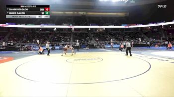 I-170 lbs Cons. Round 2 - Gianni Delgado, Saratoga vs James Dauch, West Babylon