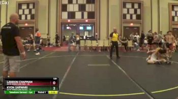 125 lbs Semis & 1st Wrestleback (8 Team) - Landon Chapman, Elite Wrestling Red vs Kyon Sarwari, Elite Wrestling Black