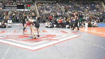 4A 126 lbs Cons. Semi - Paxton Kearns, Uwharrie Charter Academy vs Noah Faulkner, Central Davidson High School