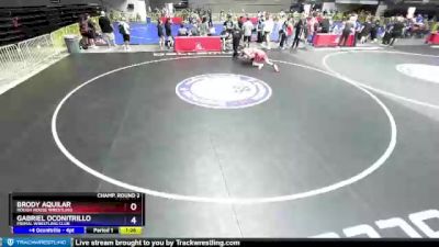 220 lbs Champ. Round 2 - Brody Aquilar, Rough House Wrestling vs Gabriel Oconitrillo, Primal Wrestling Club