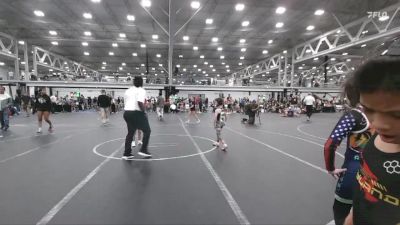 50 lbs Round 2 (6 Team) - Makayela Sawyer, POWA vs Leena-Ray DeLaCruz, Miami Hawks