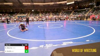 73 lbs Quarterfinal - Brooks Blevins, Triumph Wrestling Club vs Sam Smith, Sebolt Wrestling Academy