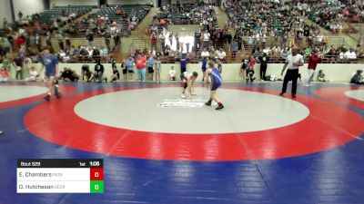 100 lbs Quarterfinal - Elem Chambers, Patriot Wrestling Club vs Diesel Hutcheson, Georgia