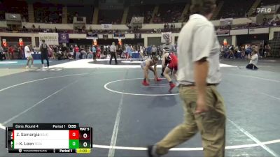 126 Elite Varsity Cons. Round 4 - Kade Leon, Teurlings Catholic vs Zander Samargia, Bob Jones