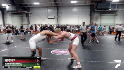 195 lbs Round 2 (4 Team) - Ben Perry, Level Up vs Josh Echeverria, Reverence Wrestling Club 1