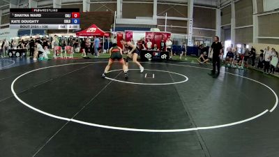 135 lbs Champ. Round 1 - Shayna Ward, California vs Kate Doughty, Colorado