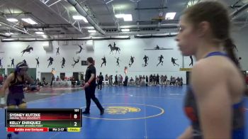 101 lbs Quarterfinal - Miley Perkins, Adrian College vs Makayla Young, Indiana Tech University