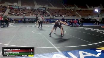 D1-120 lbs Quarterfinal - Christopher King, Pinnacle vs Hayden Goldsmith, Boulder Creek