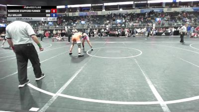174 lbs Semifinal - Kameron Stafford-Turner, Ground Zero Wrestling Club vs Eli Miller, King Select
