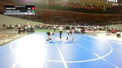 5A Boys 120 lbs Champ. Round 1 - Owen Hoyt, West Albany Boys vs Samuel Walker, Summit Boys