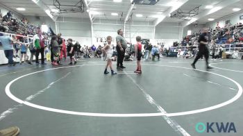 60 lbs Quarterfinal - August Mcdonald, Elgin Wrestling vs Tuff Bandy, Marlow Outlaws