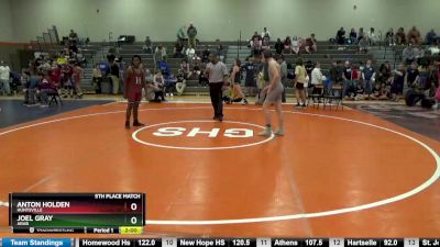 147 lbs 5th Place Match - Anton Holden, Huntsville vs Joel Gray, Arab