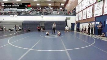 49 lbs Cons. Round 2 - Noah Mendoza, Hawk Wrestling Club vs Keagan Anderson, Idaho Falls Wrestling Club