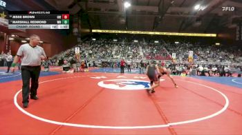 2A-138 lbs Champ. Round 1 - Marshall Redmond, Wright vs Jesse Brown, Greybull/Riverside