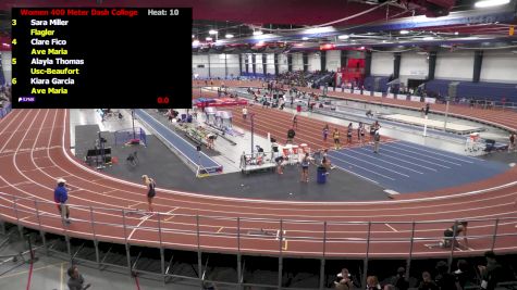 Women's 400m, Finals 10