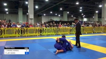 JAZMYN MARIE HARRIS vs PERSIA JOY DARZI 2024 American National IBJJF Jiu-Jitsu Championship