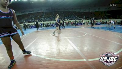 120 lbs Semifinal - KiMorah Cathey, Team Tulsa Wrestling Club vs Daisie Bledsoe, Woodland Wrestling Club