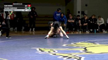 149 lbs Oliver Fairchild, Clarion vs Sam Ewing, Buffalo
