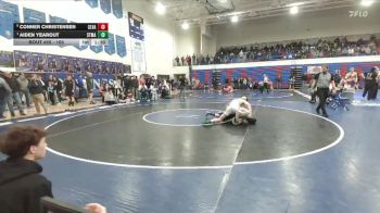 165 lbs Semifinal - Aiden Yearout, St. Maries vs Conner Christensen, Clearwater Valley